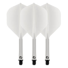 SHOT DARTS - FLIGHT DECK - ONE PIECE DART FLIGHT AND SHAFT SYSTEM - CLEAR