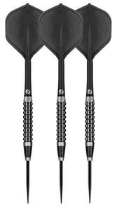 Shot Darts - Flight Deck - One Piece Dart Flight and Shaft System - Black