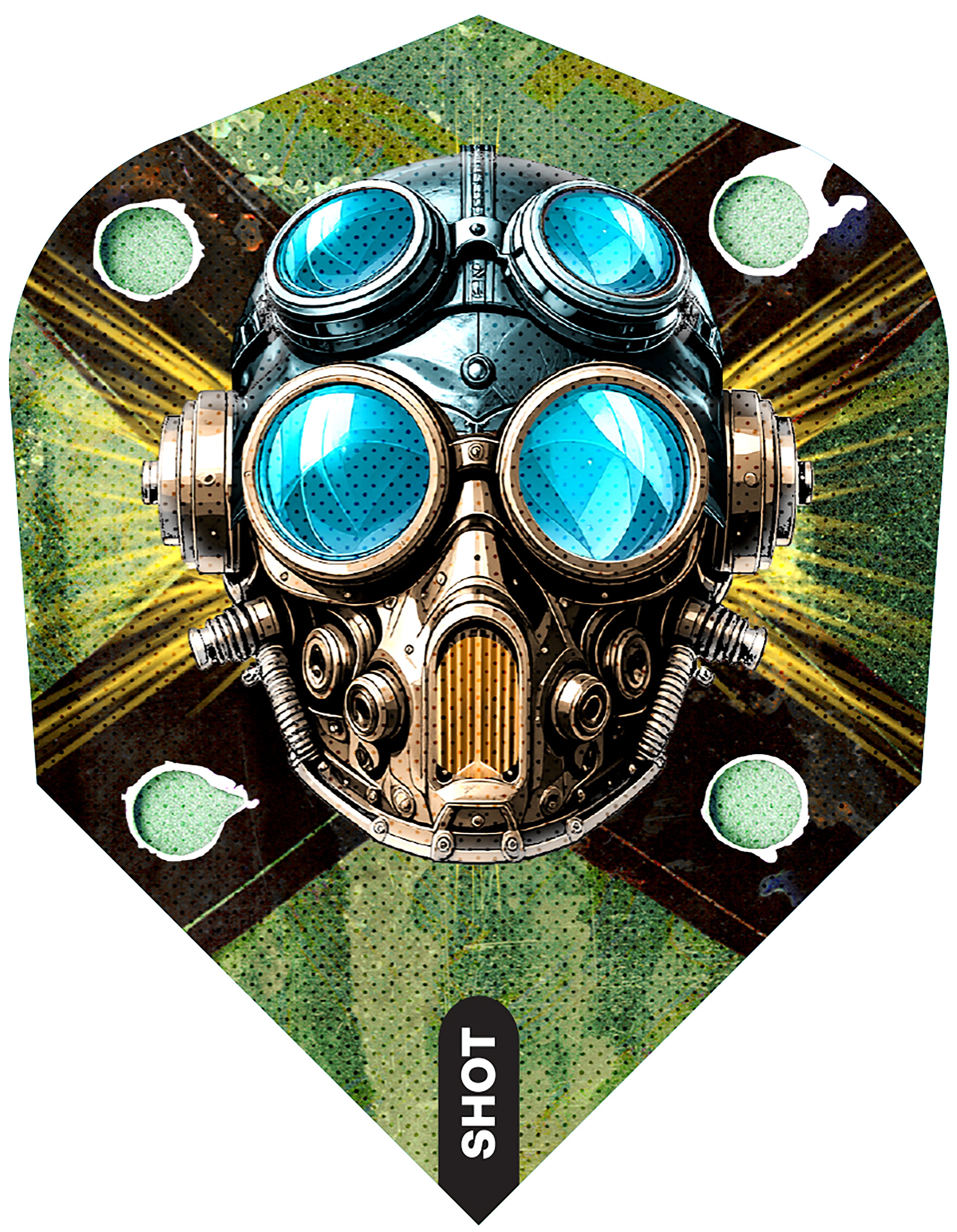 Shot Badlands Krush Dart Flight - Standard - No6 Shape