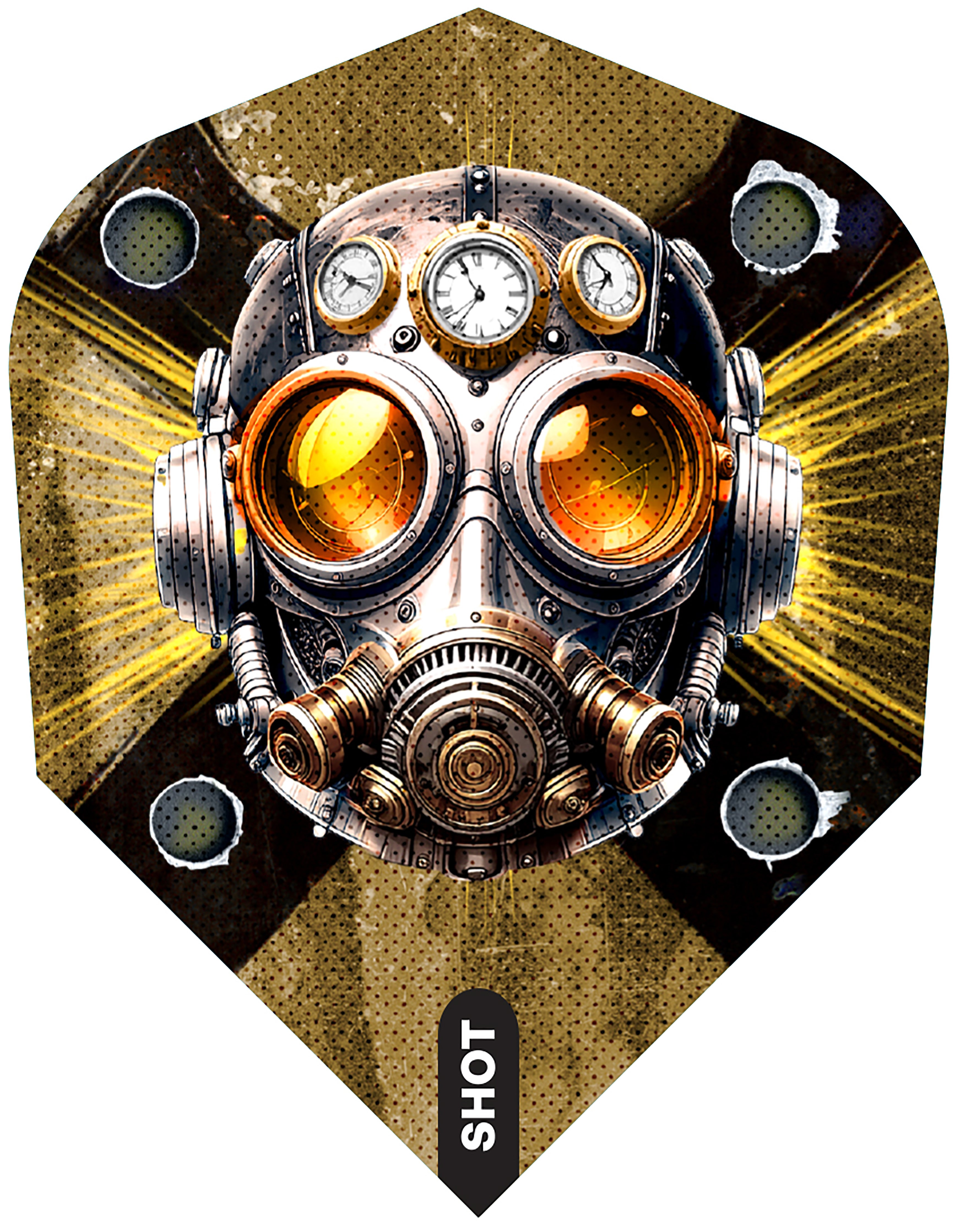 Shot Badlands The Sheriff Dart Flight - Standard - No6 Shape