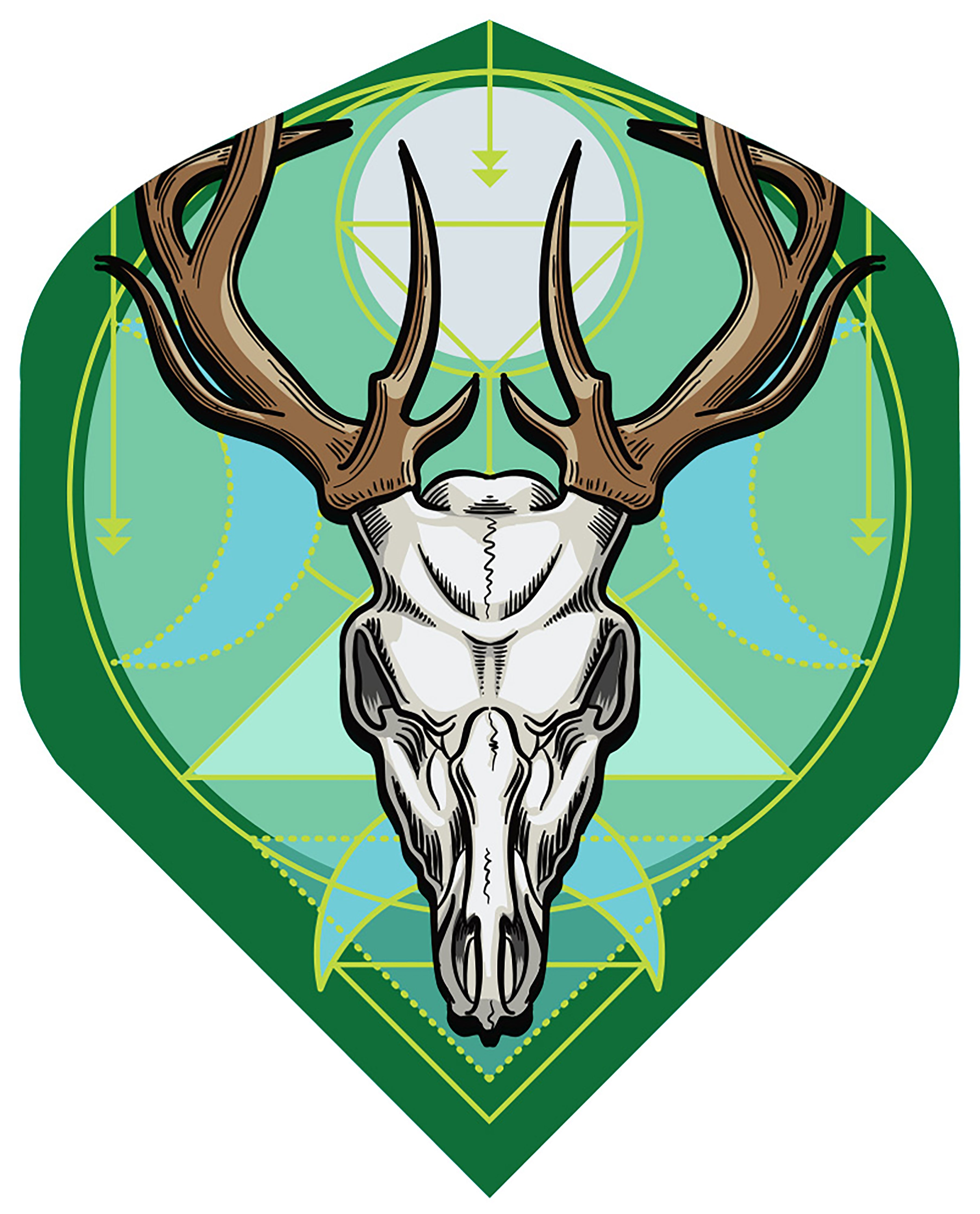 Shot - Celt Stag Dart Flights - No2 Standard Shape