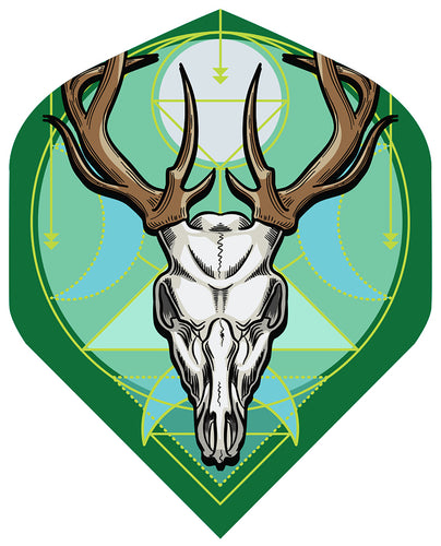 Shot - Celt Stag Dart Flights - No2 Standard Shape