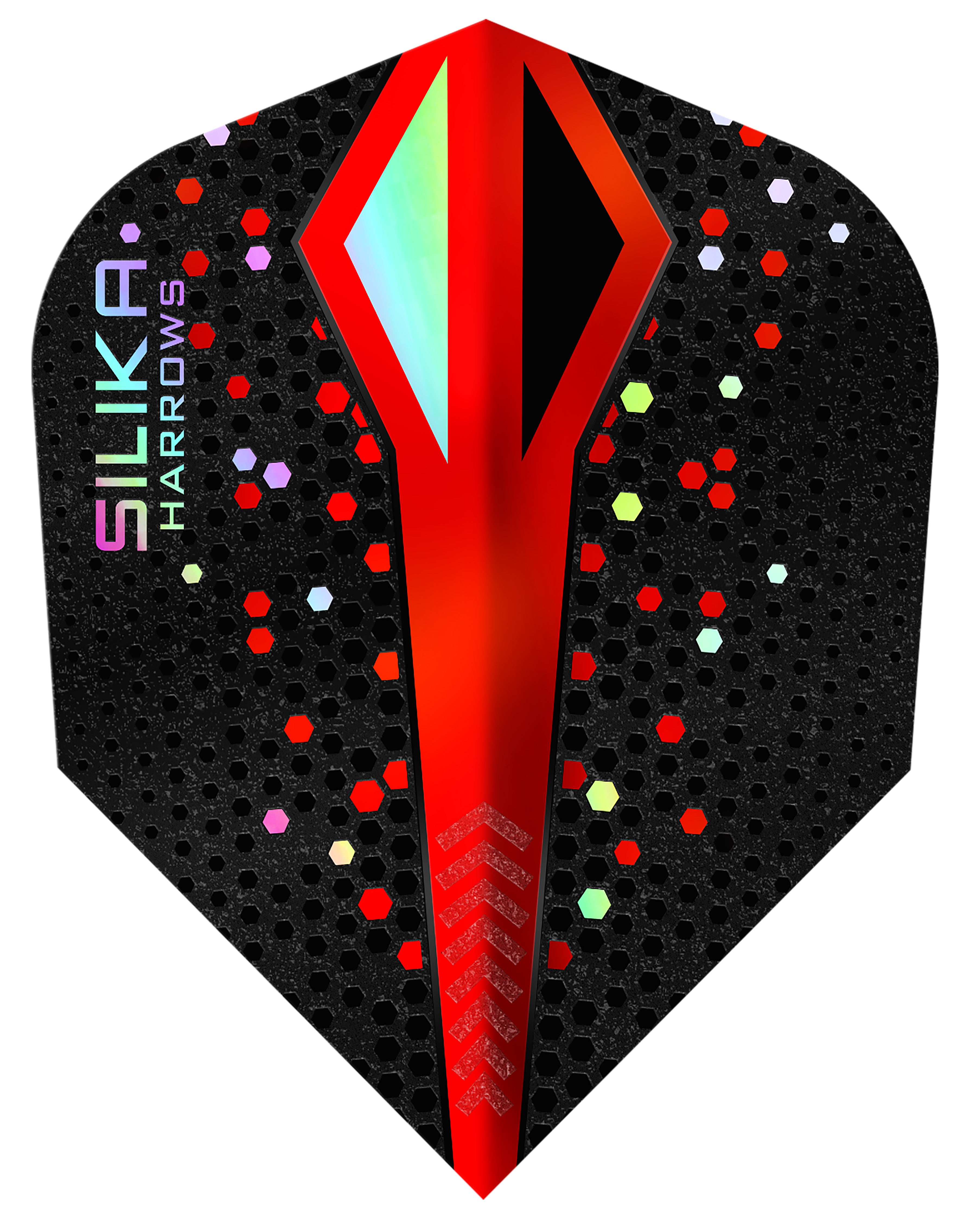 Harrows Silika - Colourshift Tough Crystalline Coating - No6 - Dart Flights - Red