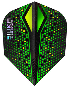 Harrows Silika - Colourshift-X - Tough Crystalline Coating - No6 - Dart Flights - Green