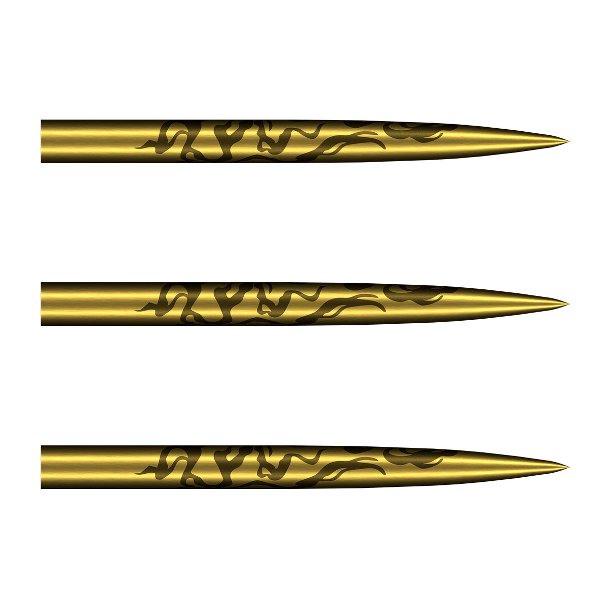 Shot Alchemy Gold Steel Tip Dart Points-32,35,38,45mm