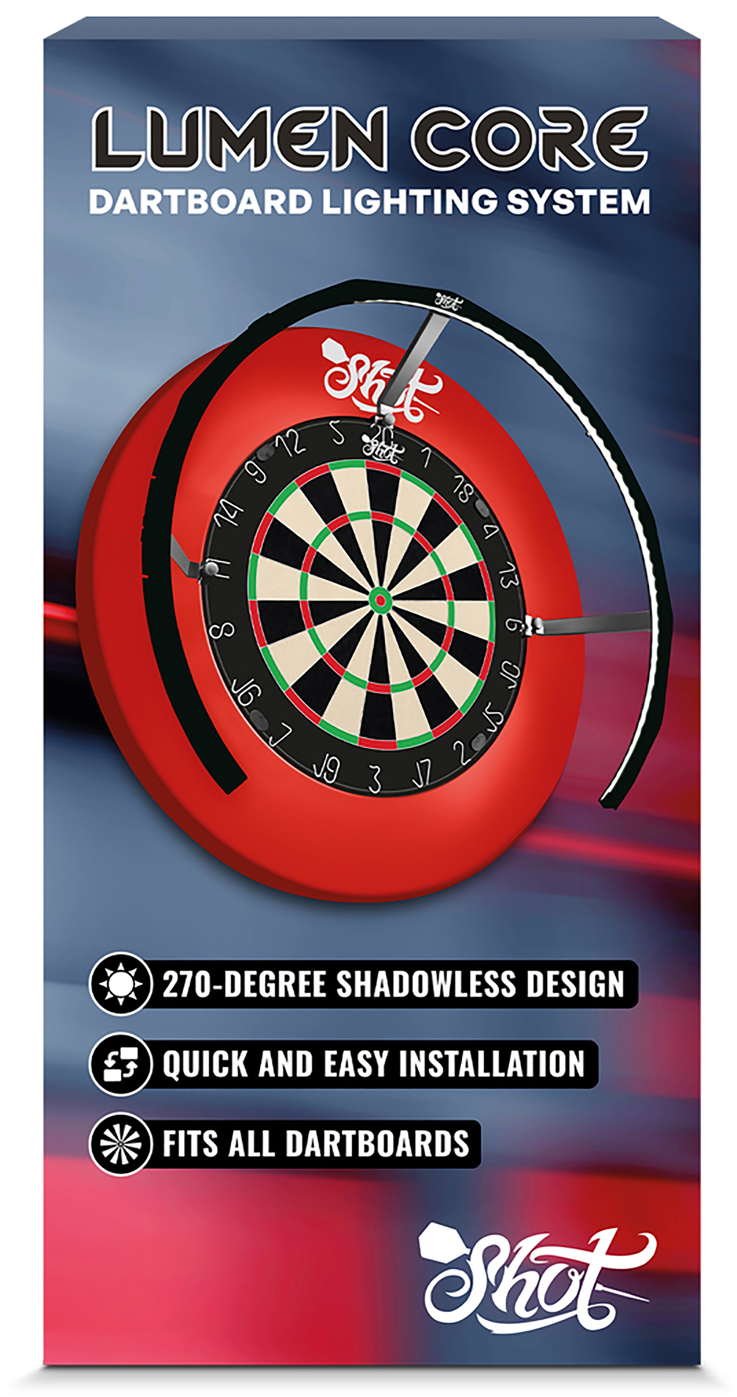 Shot Lumen Core Dartboard Lighting System