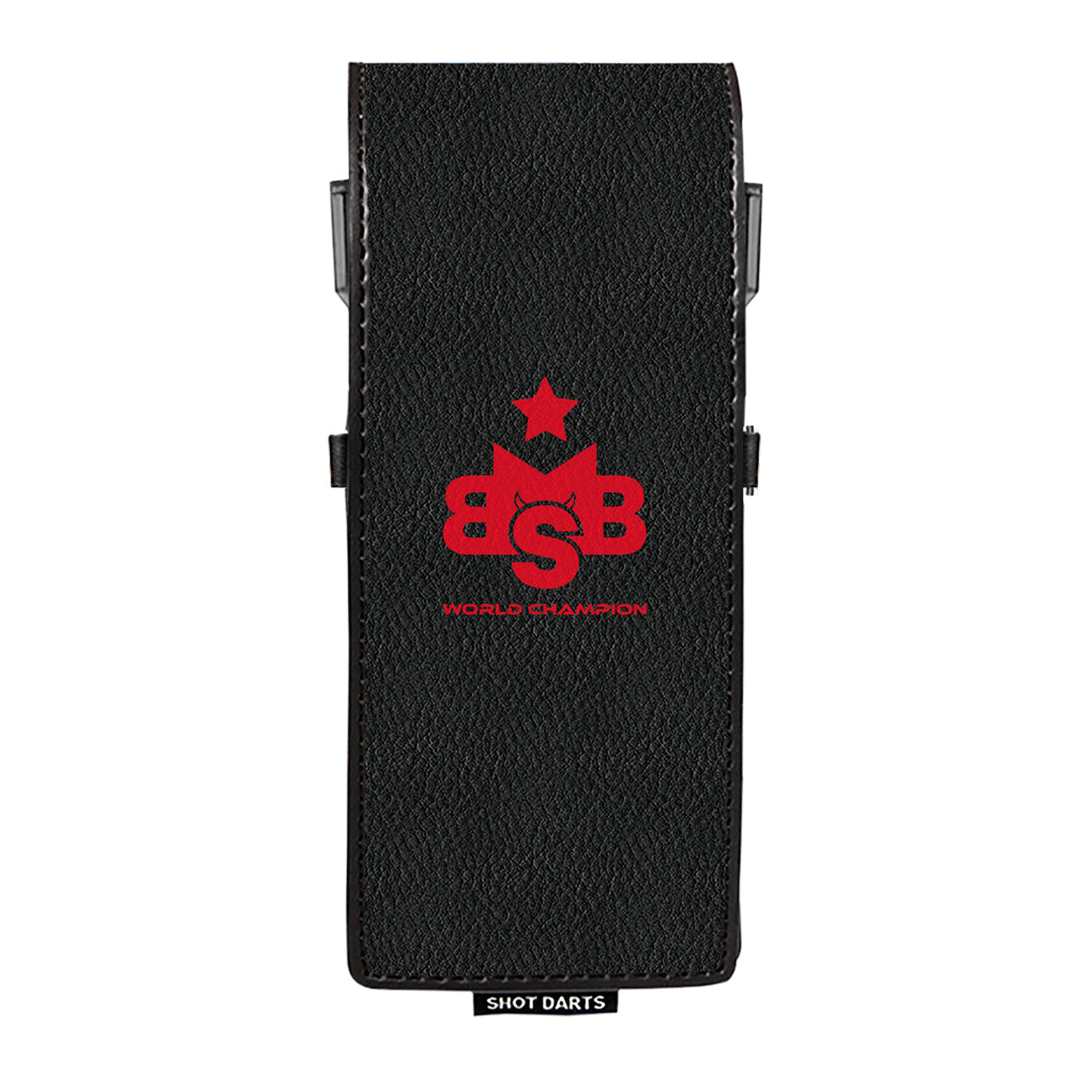 Shot - Michael Smith - Bully Boy - World Champion - Drop In Darts Case - Black