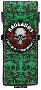Shot Badlands Inked Dart Wallet - Green