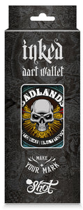 Shot Badlands Inked Dart Wallet - Blue