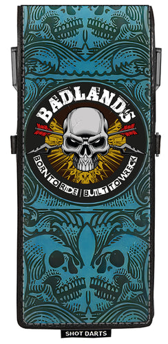 Shot Badlands Inked Dart Wallet - Blue