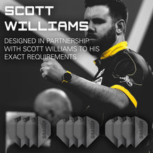 Target - Scott Williams Black Pro Ultra Dart Flights - Set of 3 - No2 - 2024
