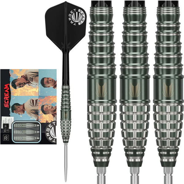 ダーツ TARGET SCREAM AKITO YAMAGATA Model TARGET SCREAM G1 AKITO YAMAGATA SP STEEL Darts Barrel Steel