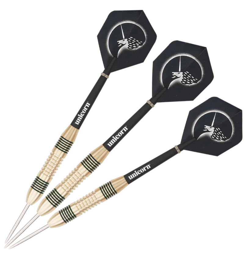 Bully Darts Professional Home Darts Kit - Dart Stand - Unicorn Eclipse Ultra Dartboard - Surround - 2 Sets of Unicorn Darts