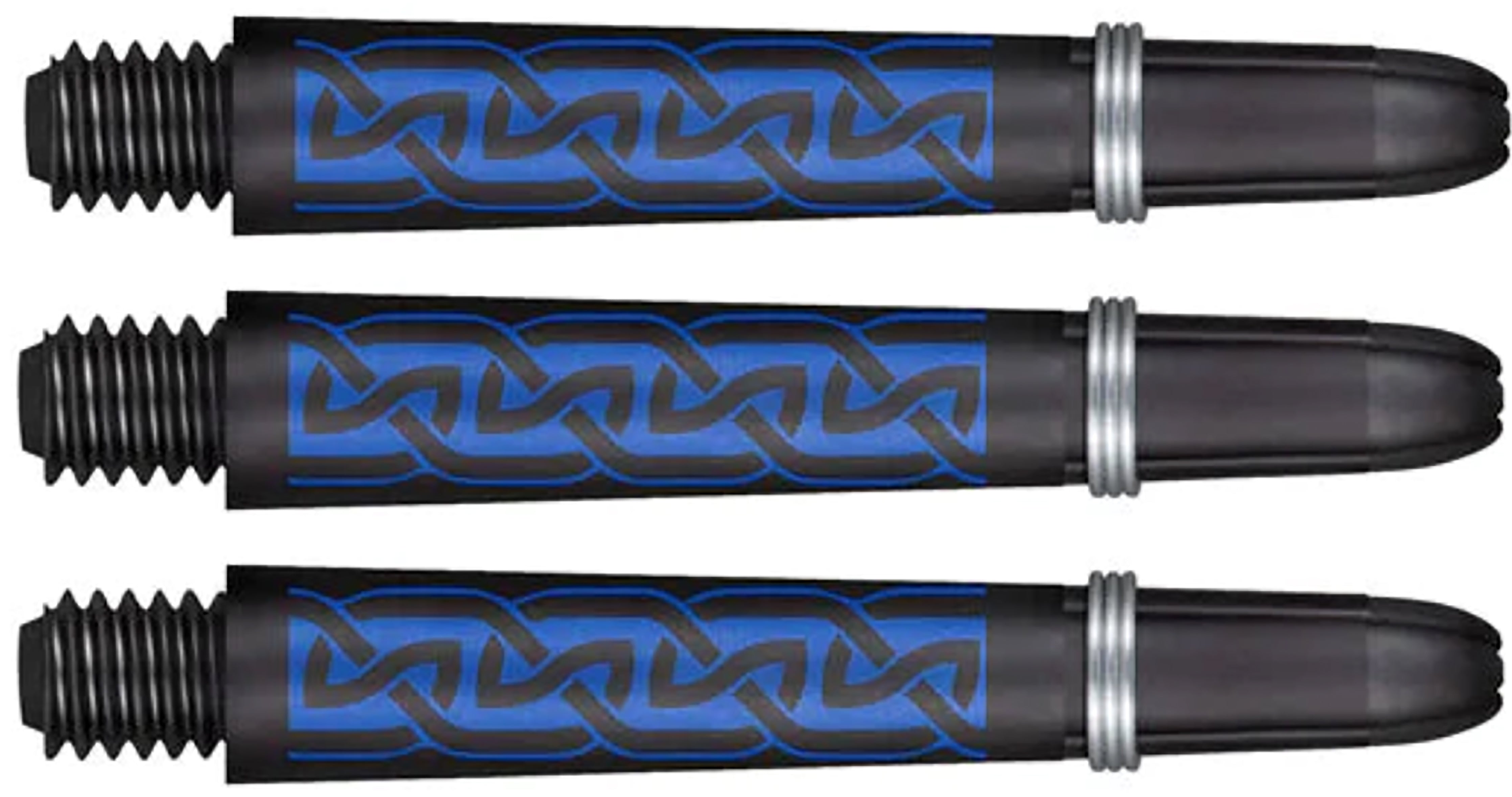 Shot Koi Carbon Dart Shafts - Helioknot - Blue