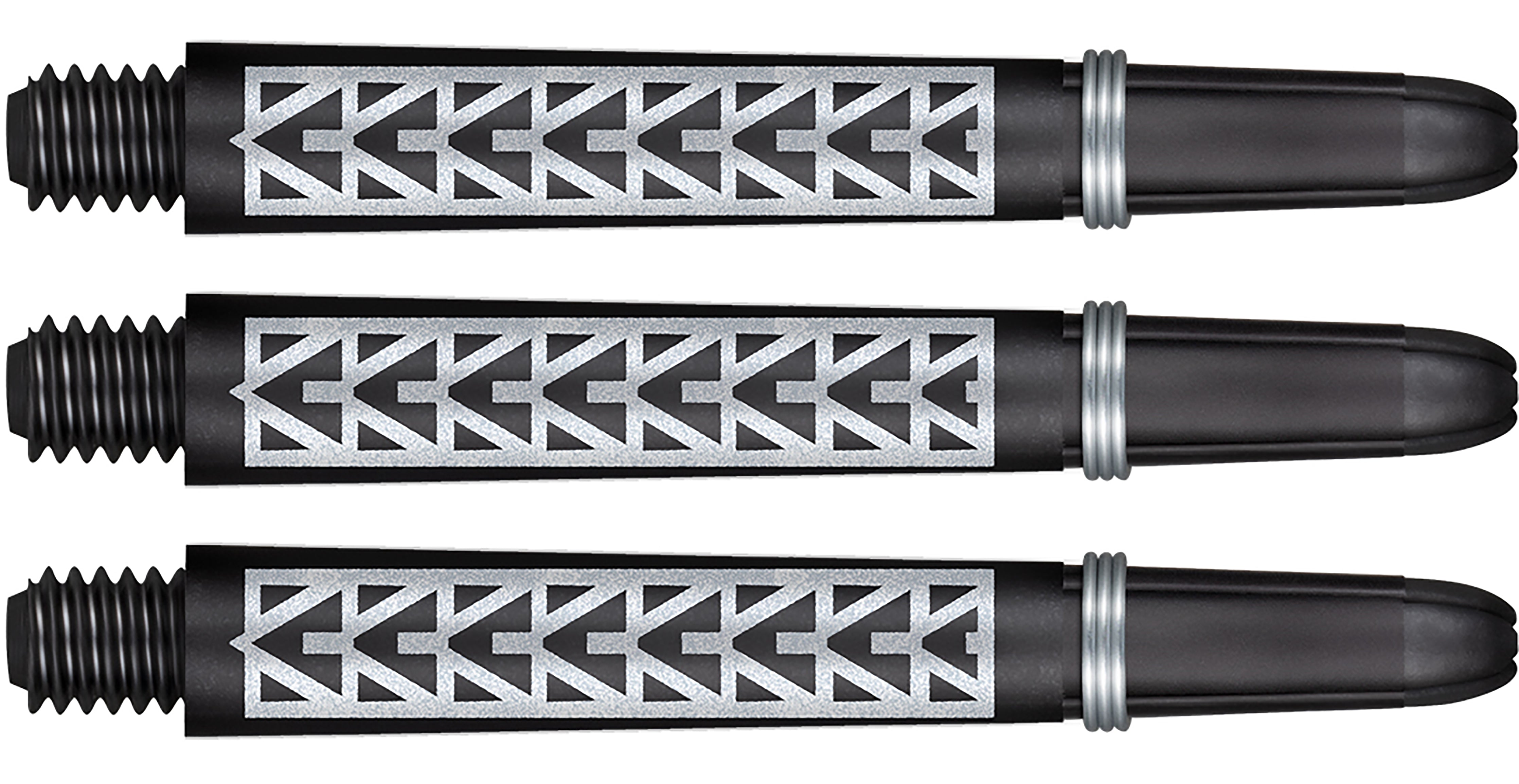 Shot Koi Carbon Dart Shafts - Pakati White