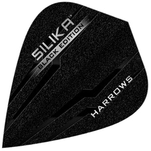 Harrows Silika Black Edition Dart Flights - Kite