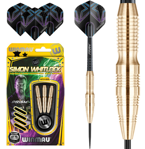 Winmau Simon Whitlock Brass Darts - 22g 24g