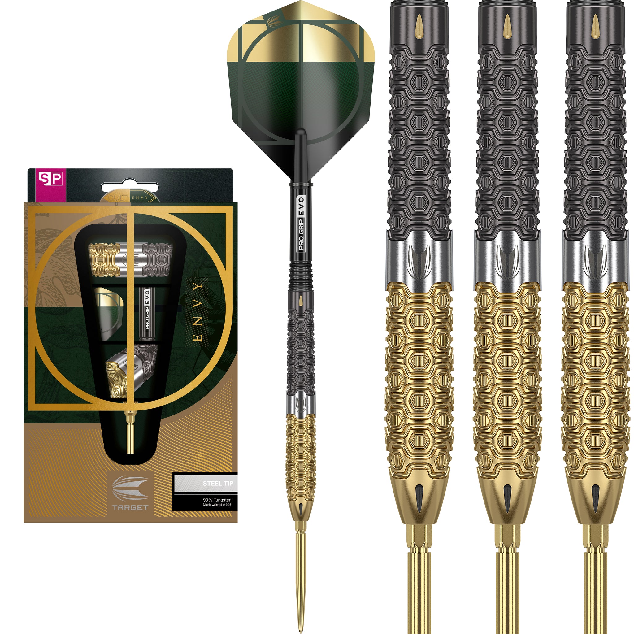 Target Cult Envy 02 - 90% Tungsten Darts - Swiss - 23g 24g 25g – Bully Darts