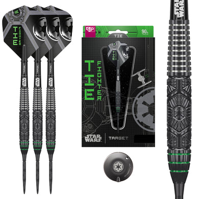 Target Star Wars Tie Fighter - 90% Tungsten - SP - Steel Tip Darts - 23g 24g 25g