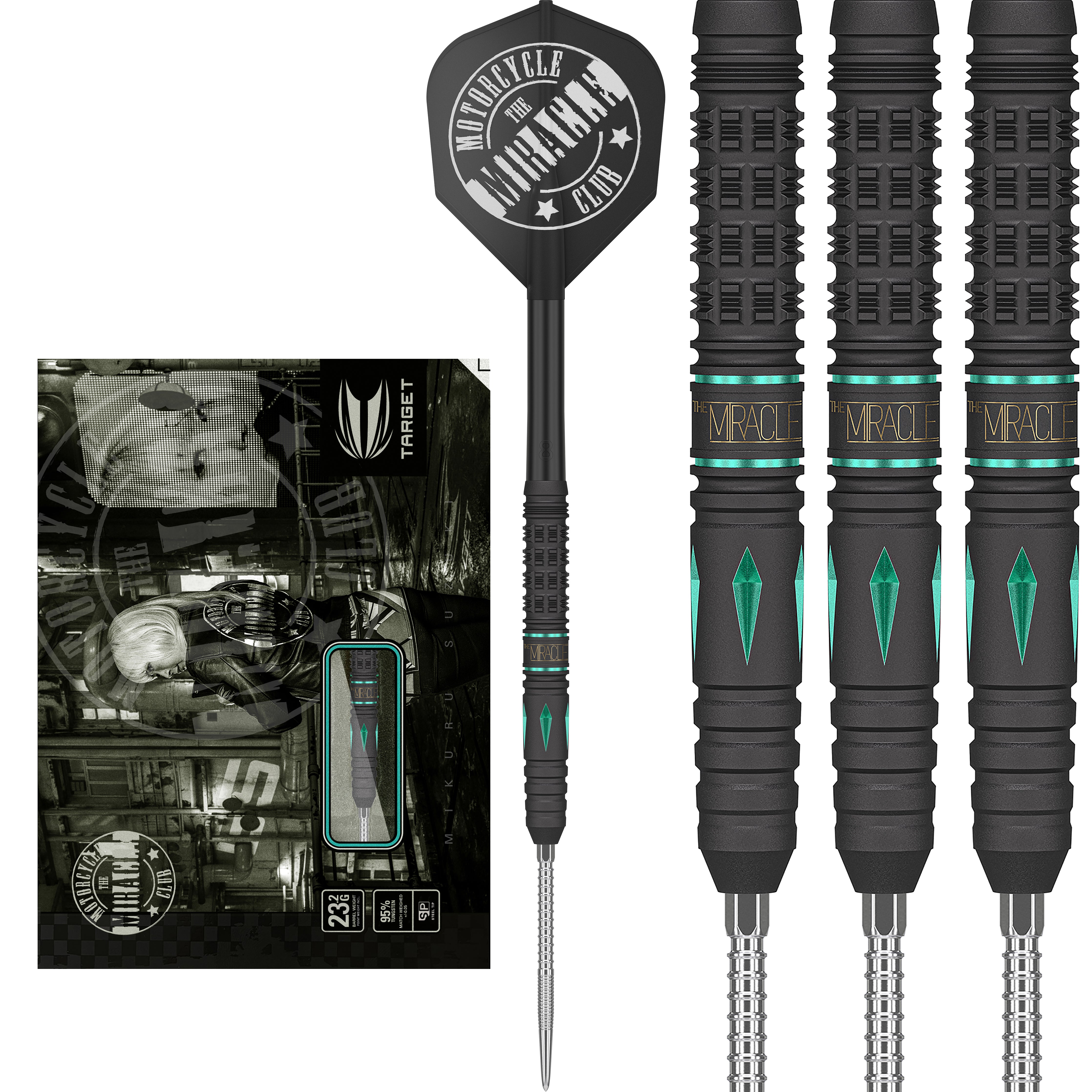 Target Japan - Mikuru Suzuki - The Miracle Gen 5 - 95% Tungsten Darts - 23.2g