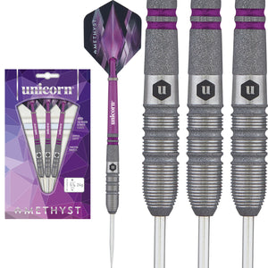 Unicorn Amethyst 3 - 90% Tungsten Darts - 22g 24g