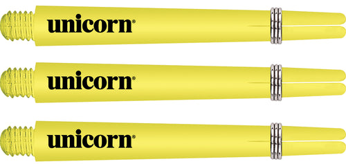 Unicorn Gripper 3 Dart Shafts - Yellow - Flair