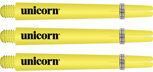 Unicorn Gripper 3 Dart Shafts - Yellow - Flair