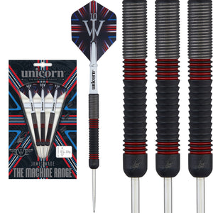 Unicorn James Wade - The Machine - 80% Tungsten Darts - 20g 22g 24g