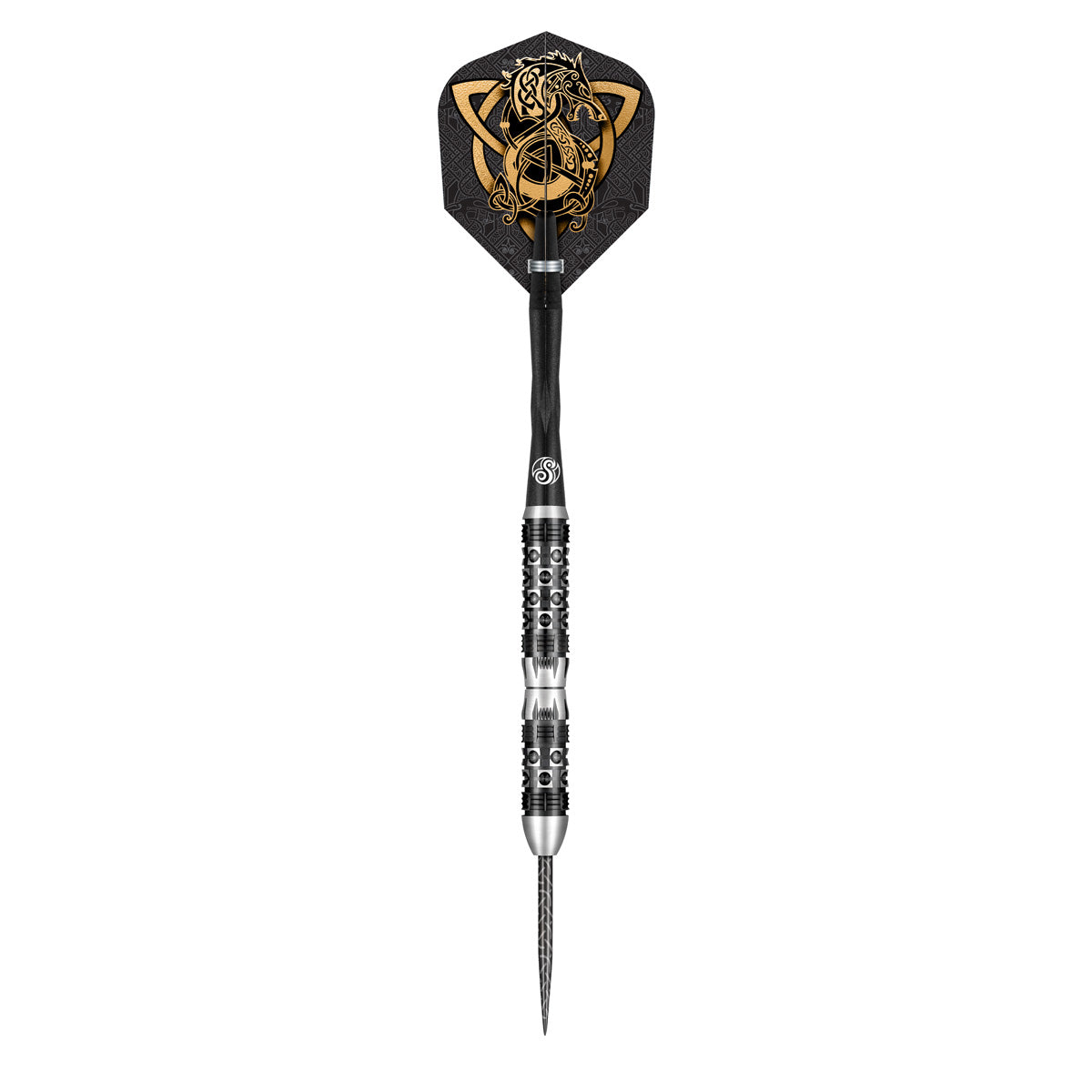 Shot Viking Wolf Steel Tip Darts Set - 90% Tungsten - 23g 24g 25g