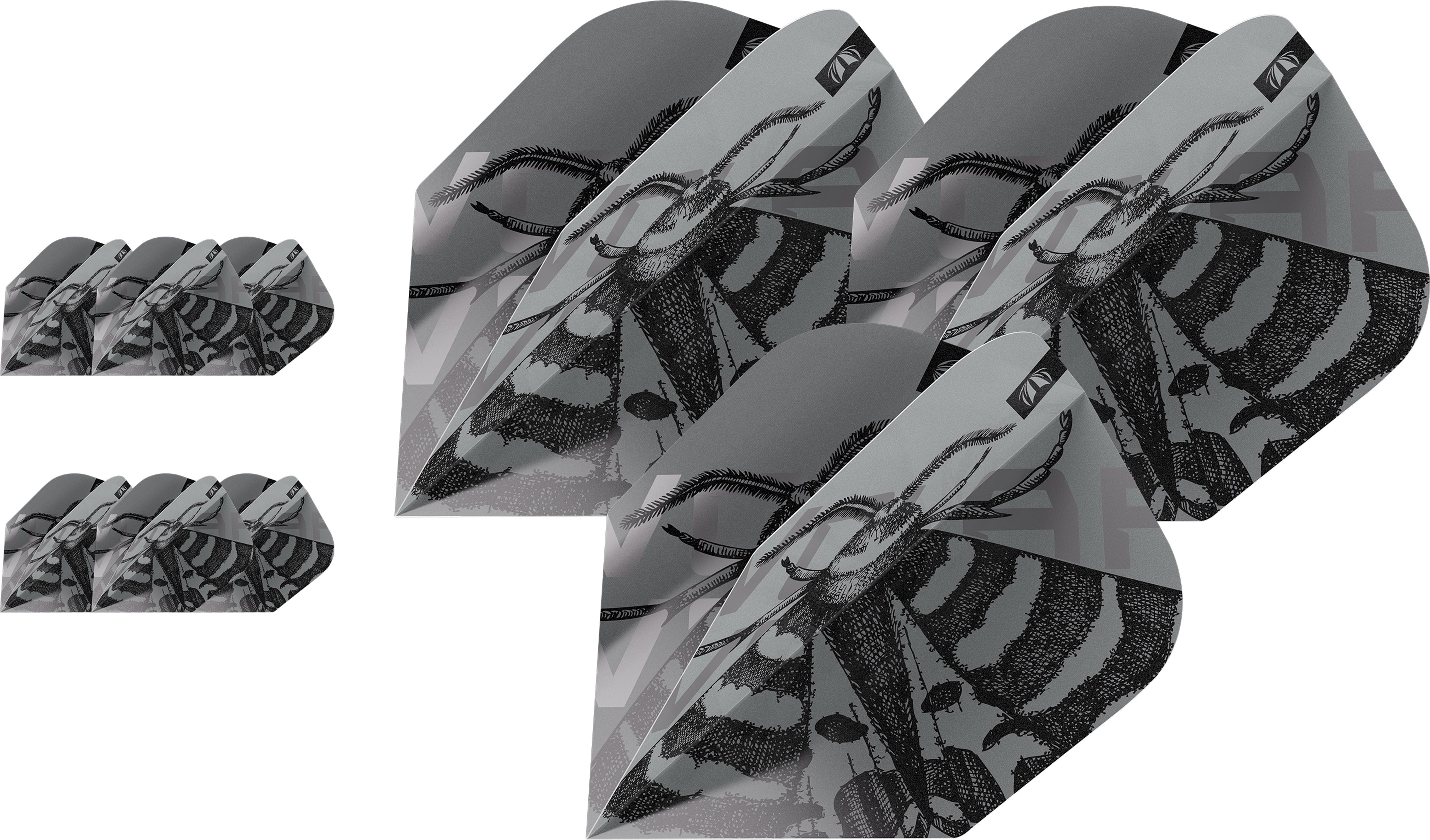 Target Volar Pro Ultra Bagged Set of 3 Flights - No2 No6 Ten-X