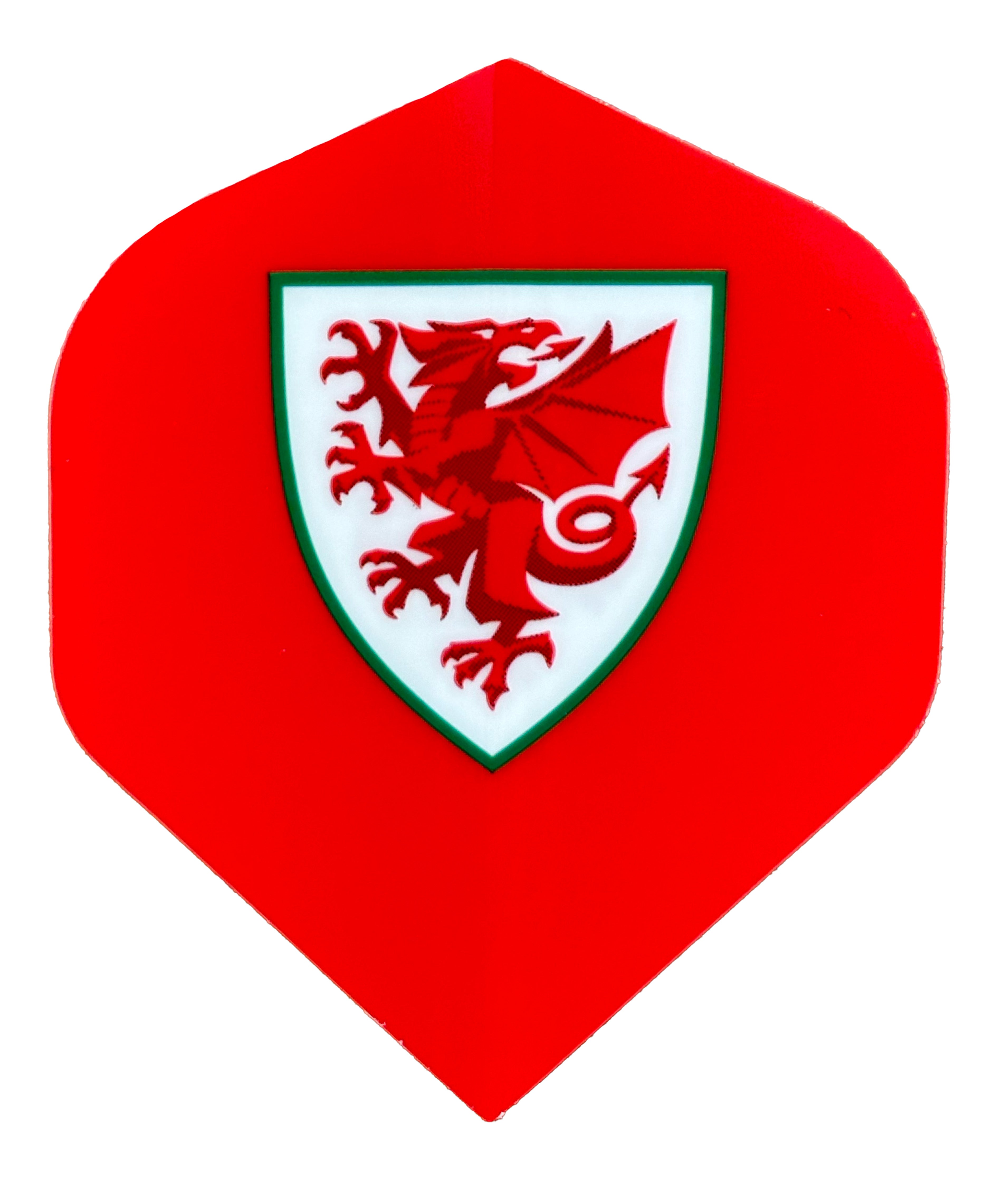 WALES FA - DART FLIGHTS - 100 MICRON - NO2 - STANDARD - WELSH \ CYMRU - F1 - CREST