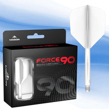 Mission Force 90 - New Moulded Flight & Shaft System - Standard No6 - White