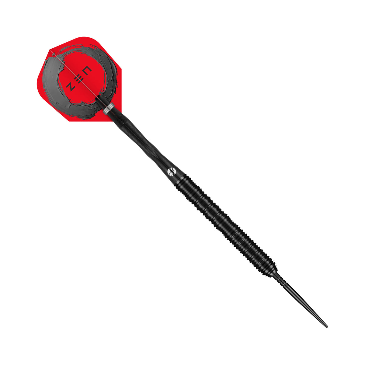 Shot Zen Missile - Straight - Steel Tip Dart Set - 90% Tungsten - Turbo Point - 23g 24g 25g