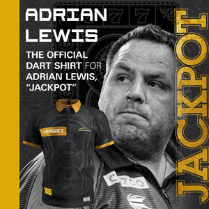 Target Adrian 'Jackpot' Lewis Playing Darts 2025