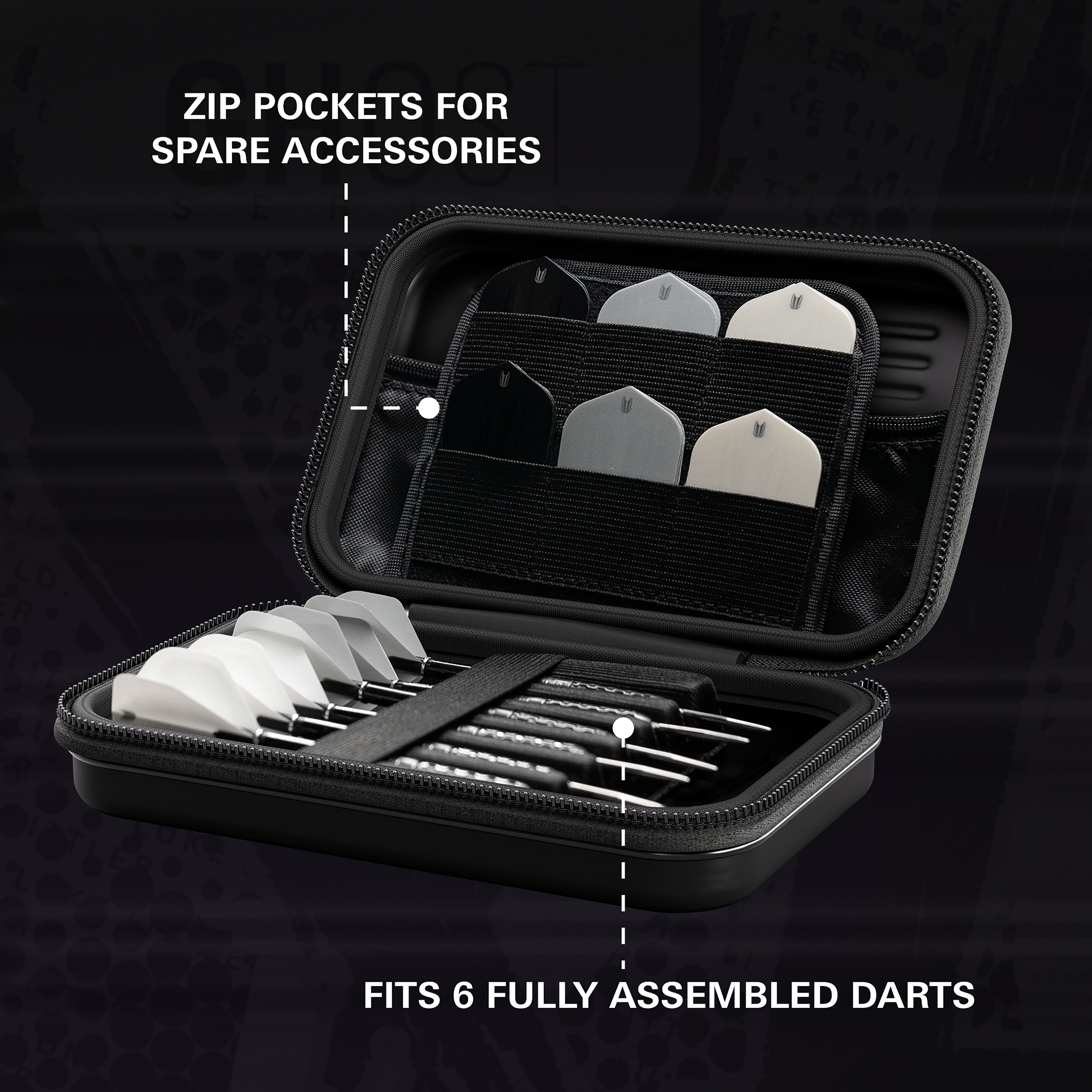 Target Luke 'The Nuke' Littler - Ghost Series Takoma XL Dart Wallet