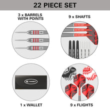 Target Nathan 'The ASP' Aspinall Brass Steel Tip Darts - 22g