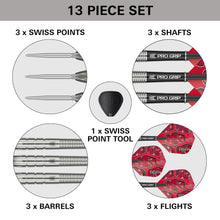 Target Nathan 'The Asp' Aspinall - G1 - 90% Tungsten Darts - Swiss Point - 22g 24g 26g