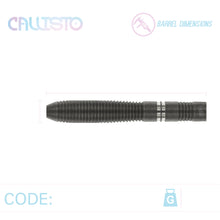 Winmau Callisto Steel Tip Darts Set - 90% Tungsten - 23g 24g 25g