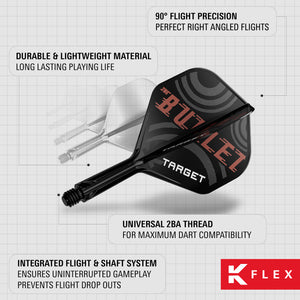 Target Stephen 'The Bullet' Bunting - K-Flex - No2 - Flight System