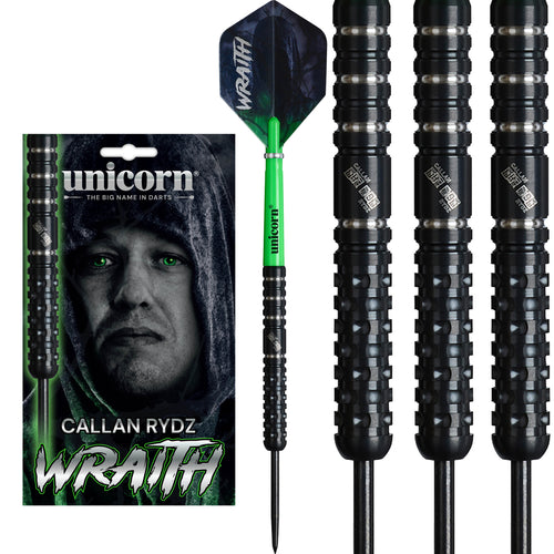 Unicorn Wraith Callan Rydz - 90% Tungsten Darts - 21g 23g 25g