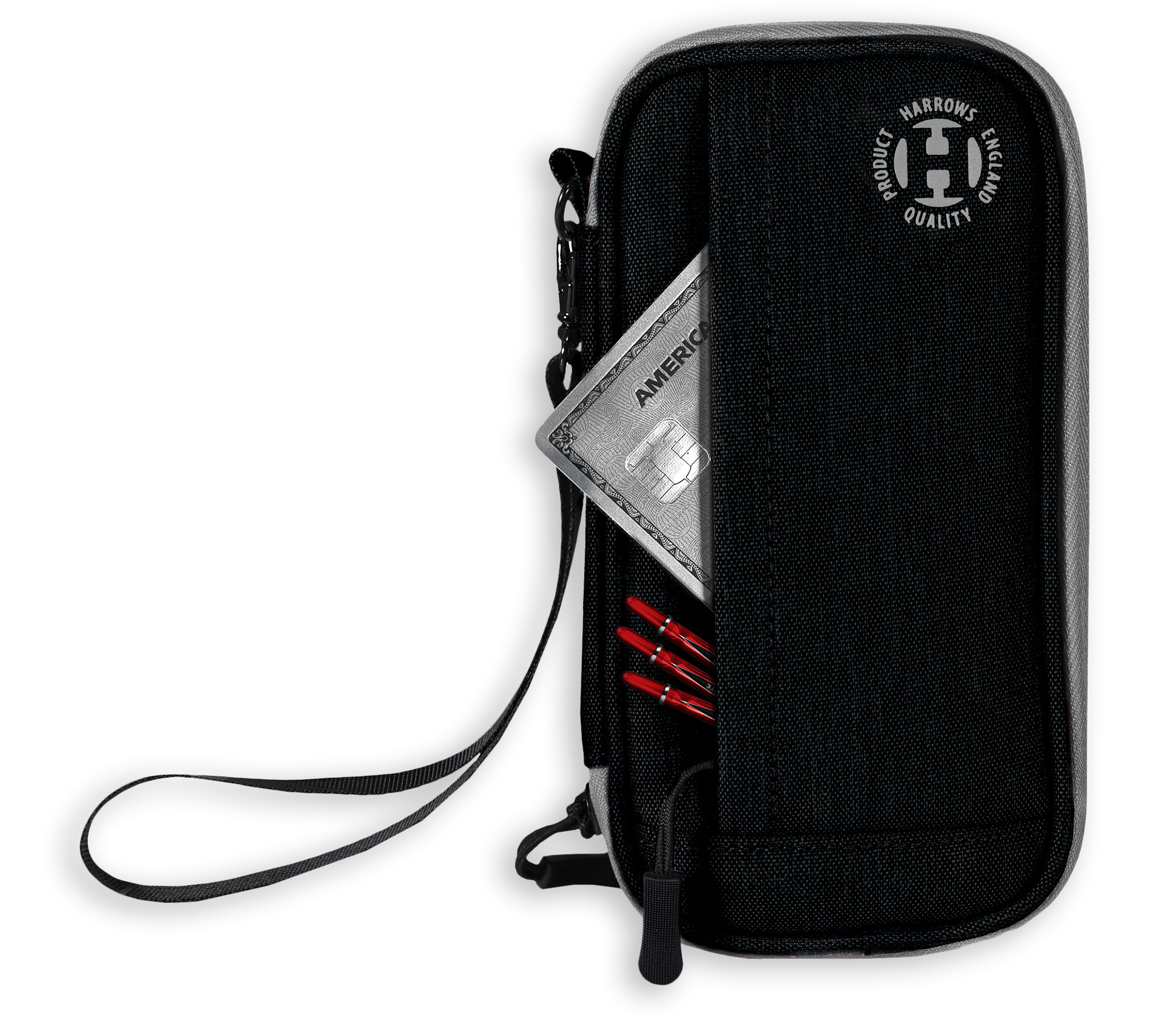 Harrows Smart 3 Case - Black & Grey