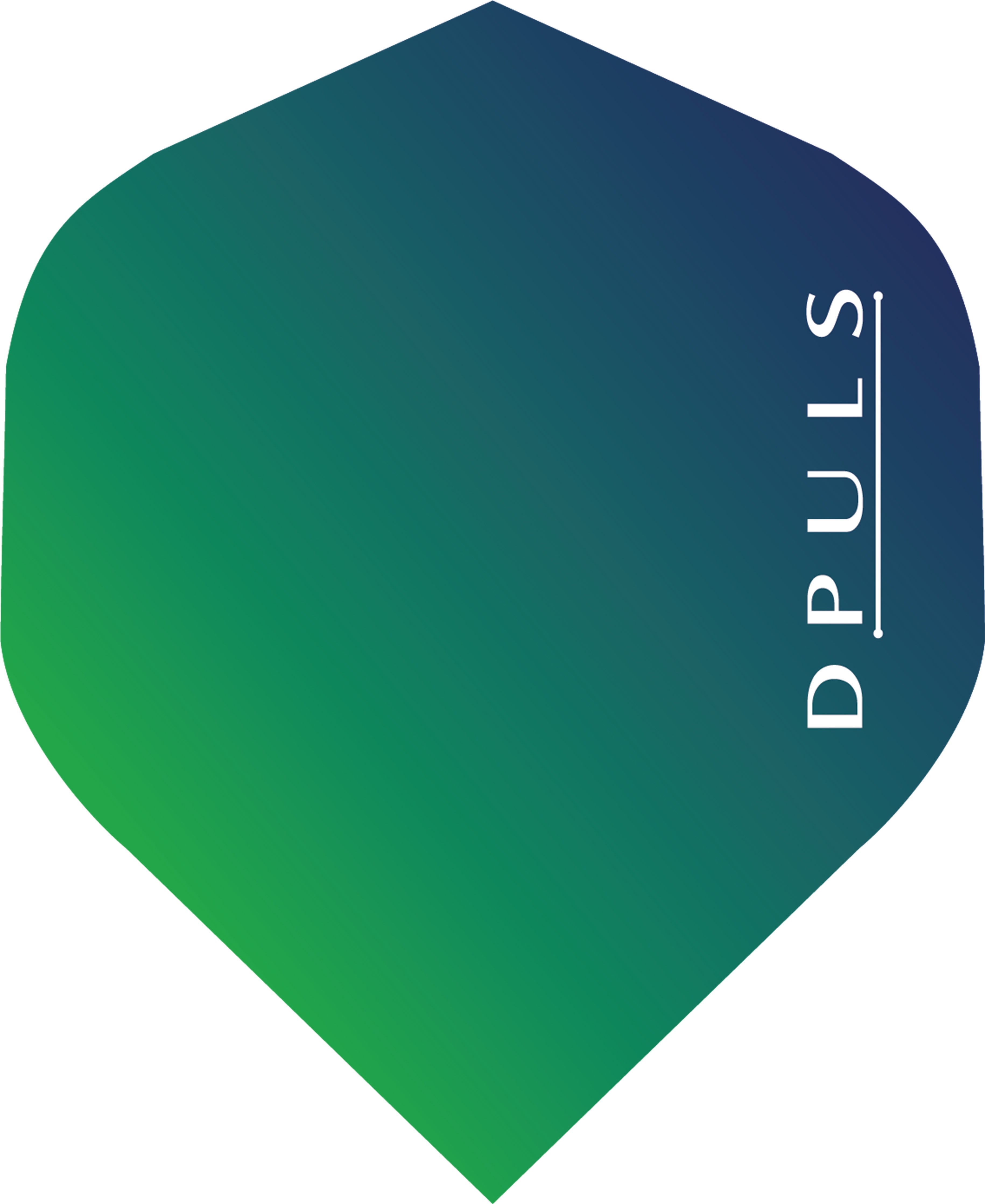Bull's Dpuls - Standard Shape - Dart Flights - Blue & Green