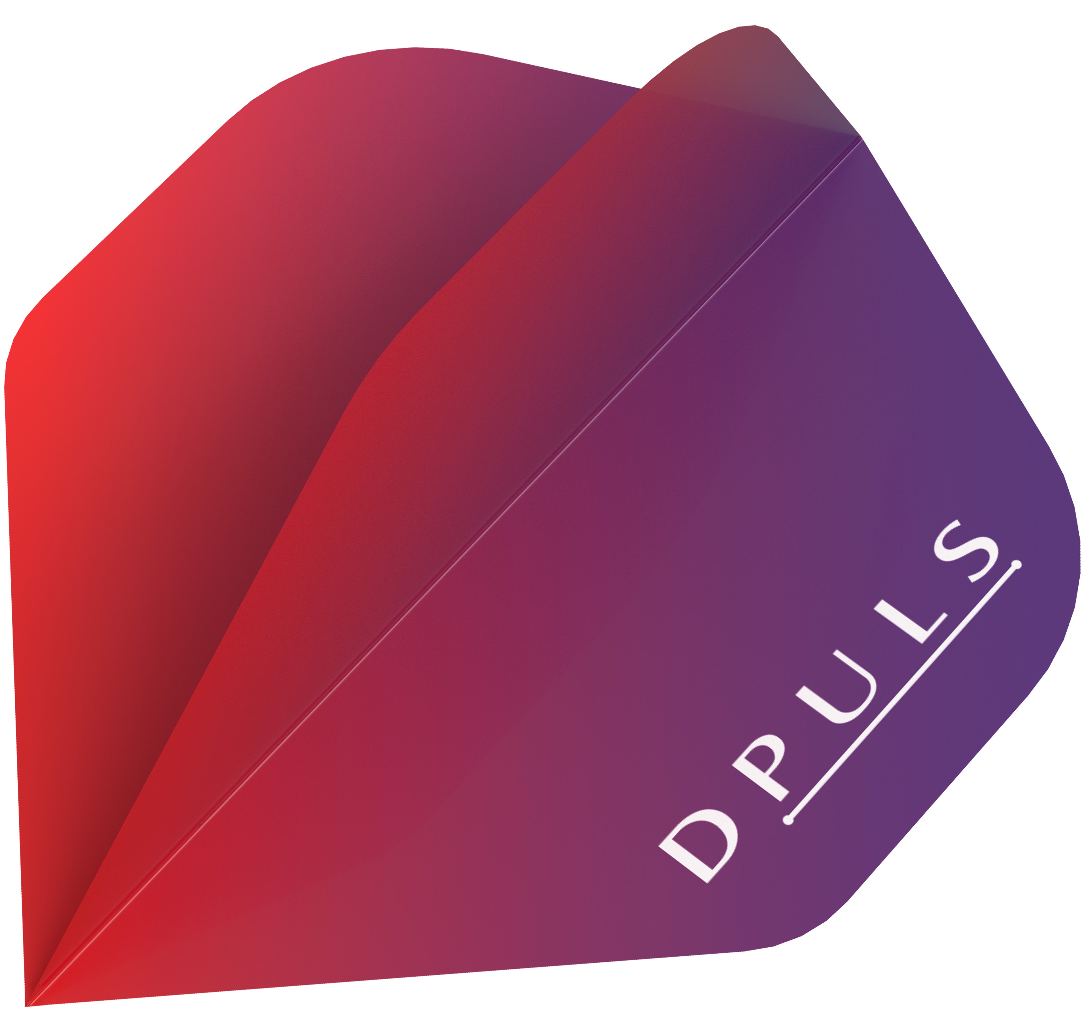 Bull's Dpuls - Standard Shape - Dart Flights - Red & Purple