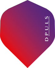 Bull's Dpuls - Standard Shape - Dart Flights - Red & Purple