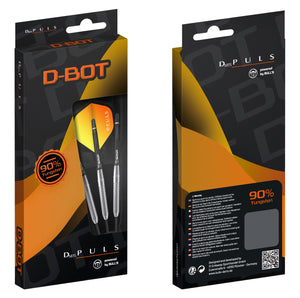 Bull's DPuls D-BOT - 90% Tungsten - Steel Tip Darts - 23g