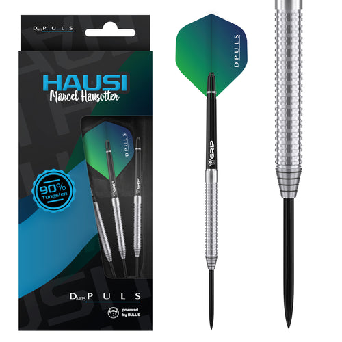 Bull's DPuls Hausi - Marcel Hausotter - 90% Tungsten Steel Tip Darts - 23g
