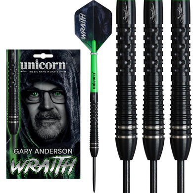 Unicorn Wraith Gary Anderson - 90% Tungsten Darts - 21g-25g