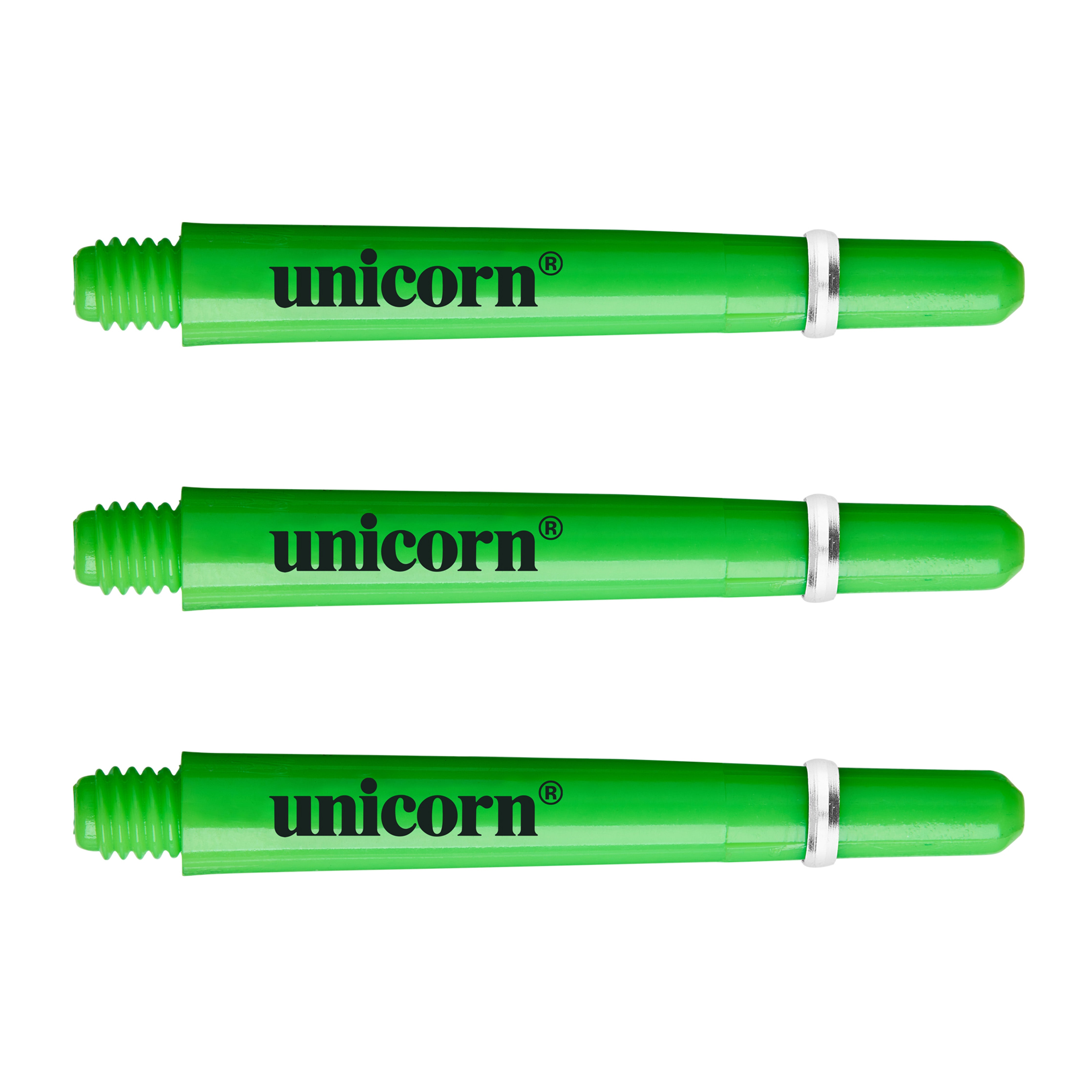 Unicorn Gripper 4 PC Dart Shafts - Neon Green