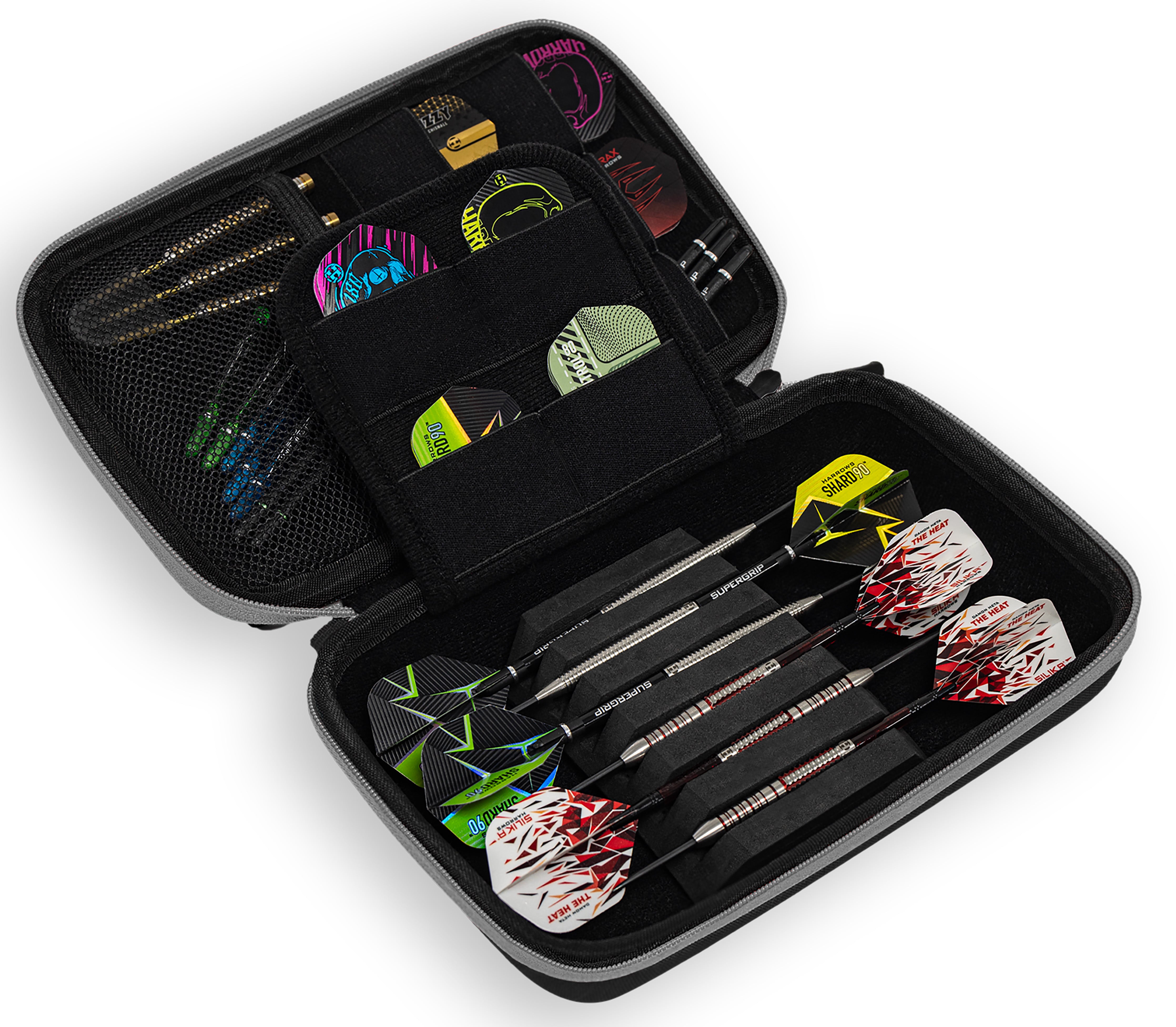 Harrows Smart 6 XL Case - Black & Grey