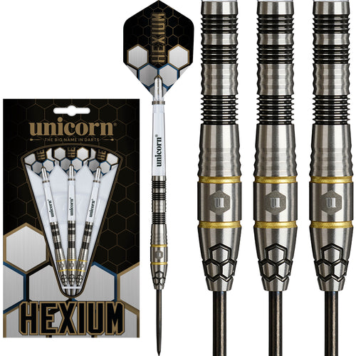 Unicorn Hexium Style 01 - 90% Tungsten Darts - 22g 24g